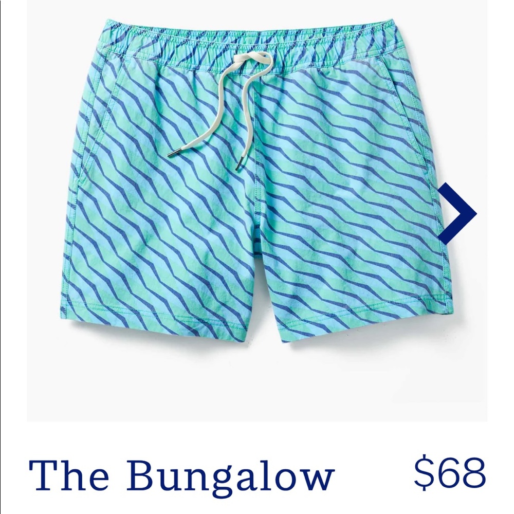 NEW- Fair Harbor Bungalow Short swim trunks.